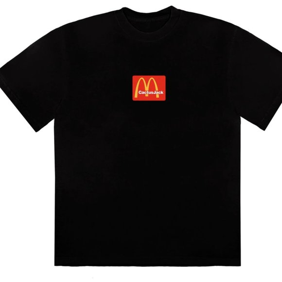 Travis Scott x McDonalds Other - Travis Scott X Mcdonald’s Collab Black Sesame Tee